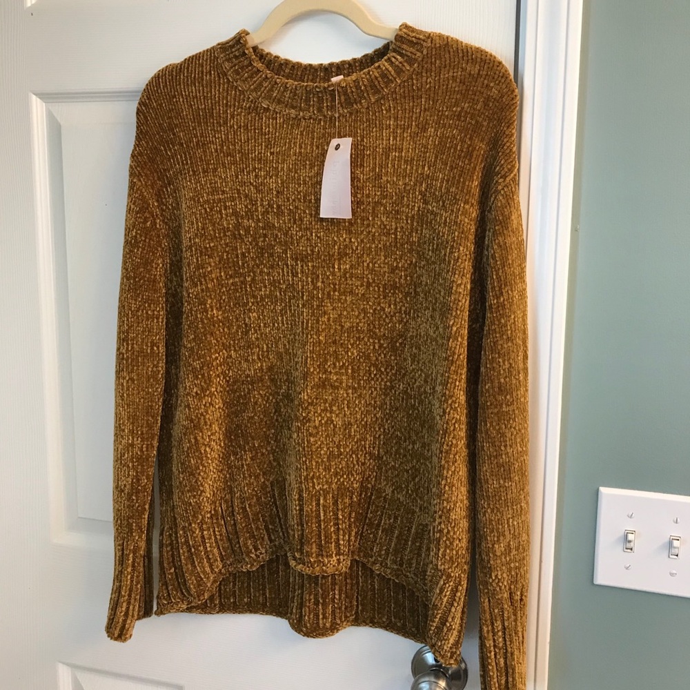 Chenille sweater
